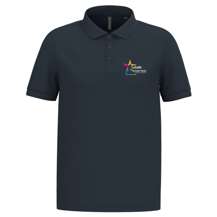 Polo manches courtes Enfant/Homme Marine